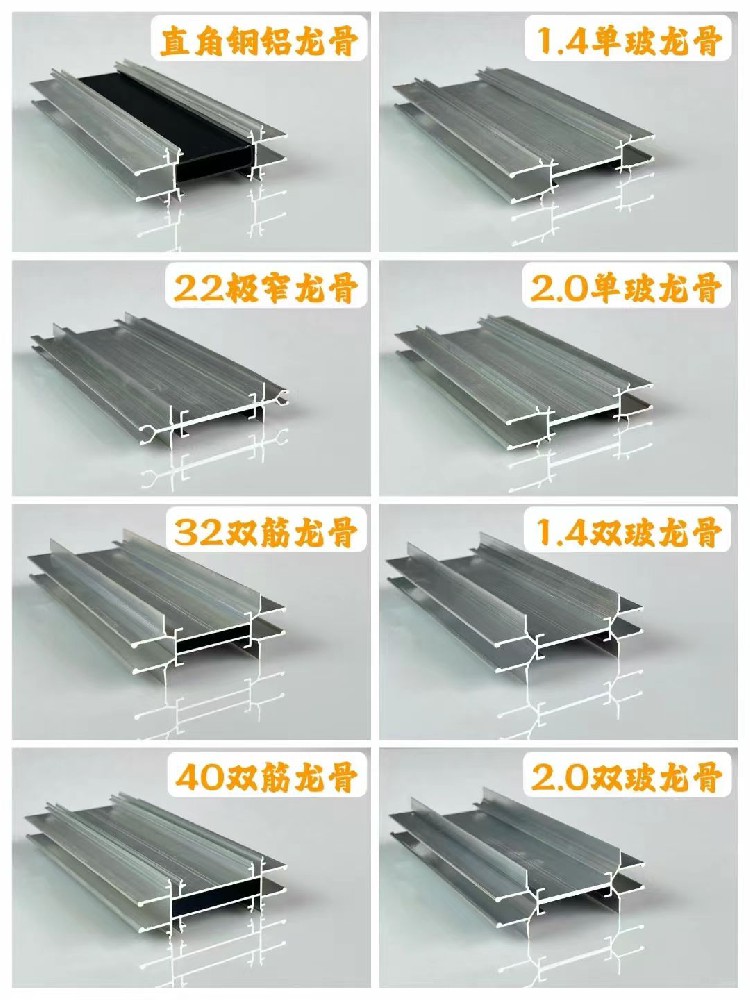 Aluminum cross-section